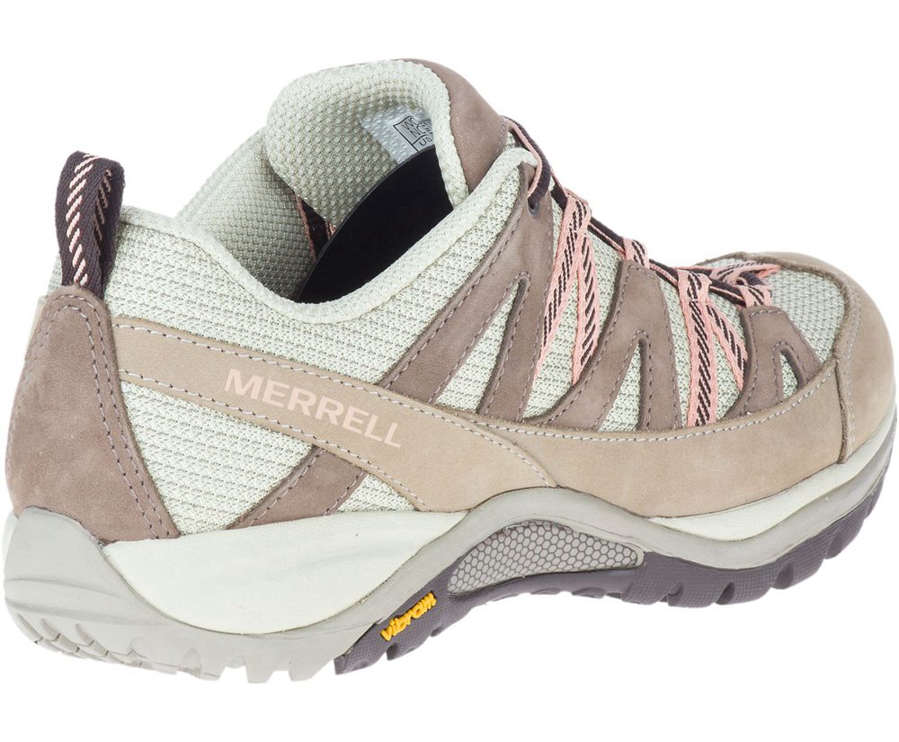 Buty Trekkingowe Merrell Damskie Szare - Siren Sport 3 Wide Width - 276591-DZU